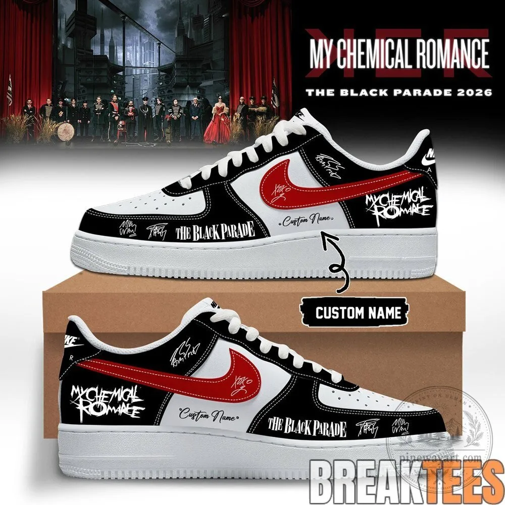 My Chemical Romance The Black Parade 2026 Custom Name Sneakers