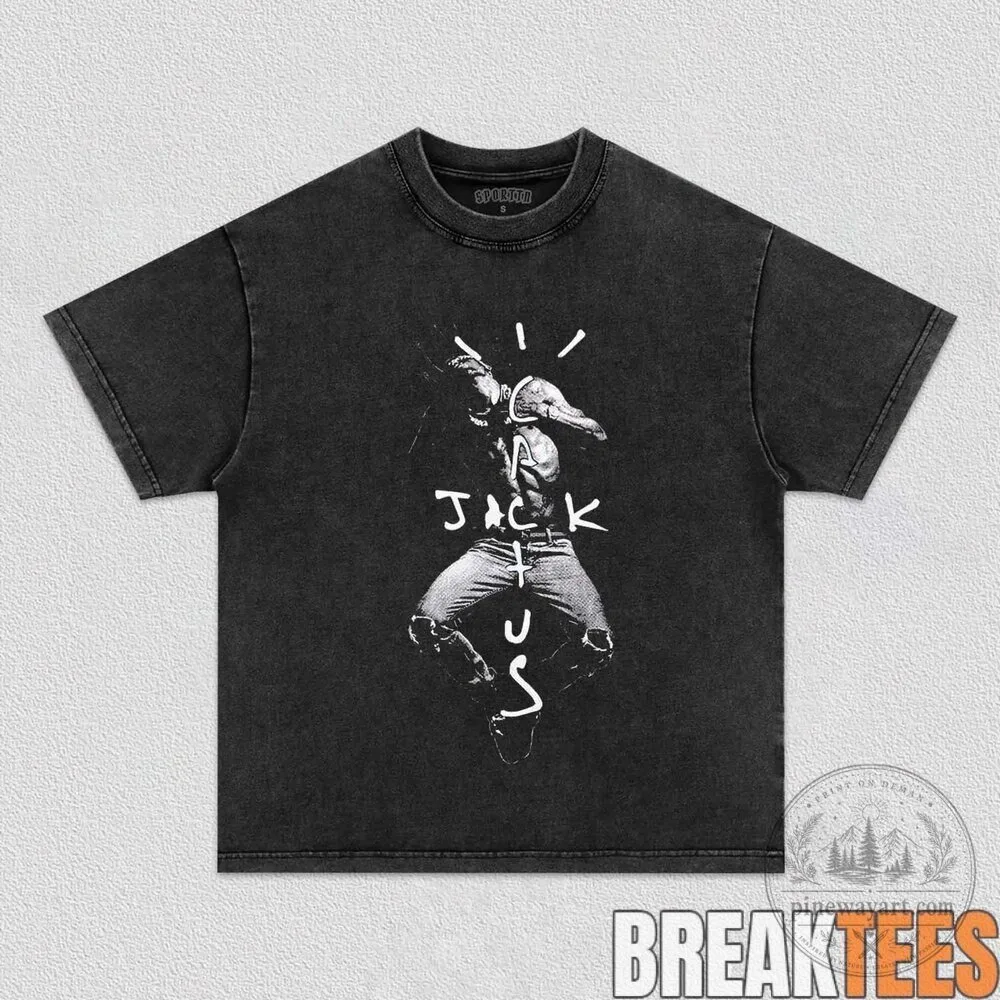 Travis Scott Cactus Jack Rapper Portrait White Short Sleeve T-Shirt 9 Travis Scott Cactus Jack Rapper Portrait White Short Sleeve T-Shirt