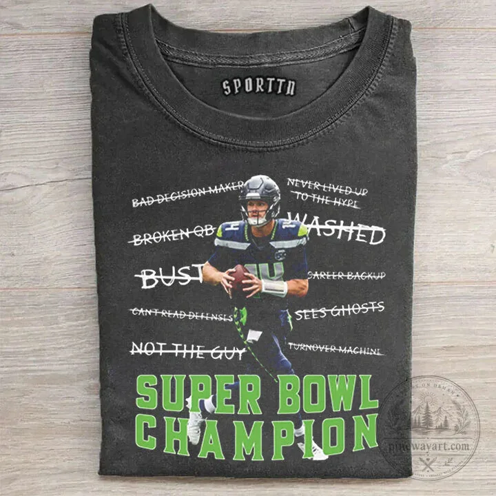 Sam Darnold Super Bowl Champion Football Fan T-Shirt 4 Sam Darnold Super Bowl Champion Football Fan T-Shirt
