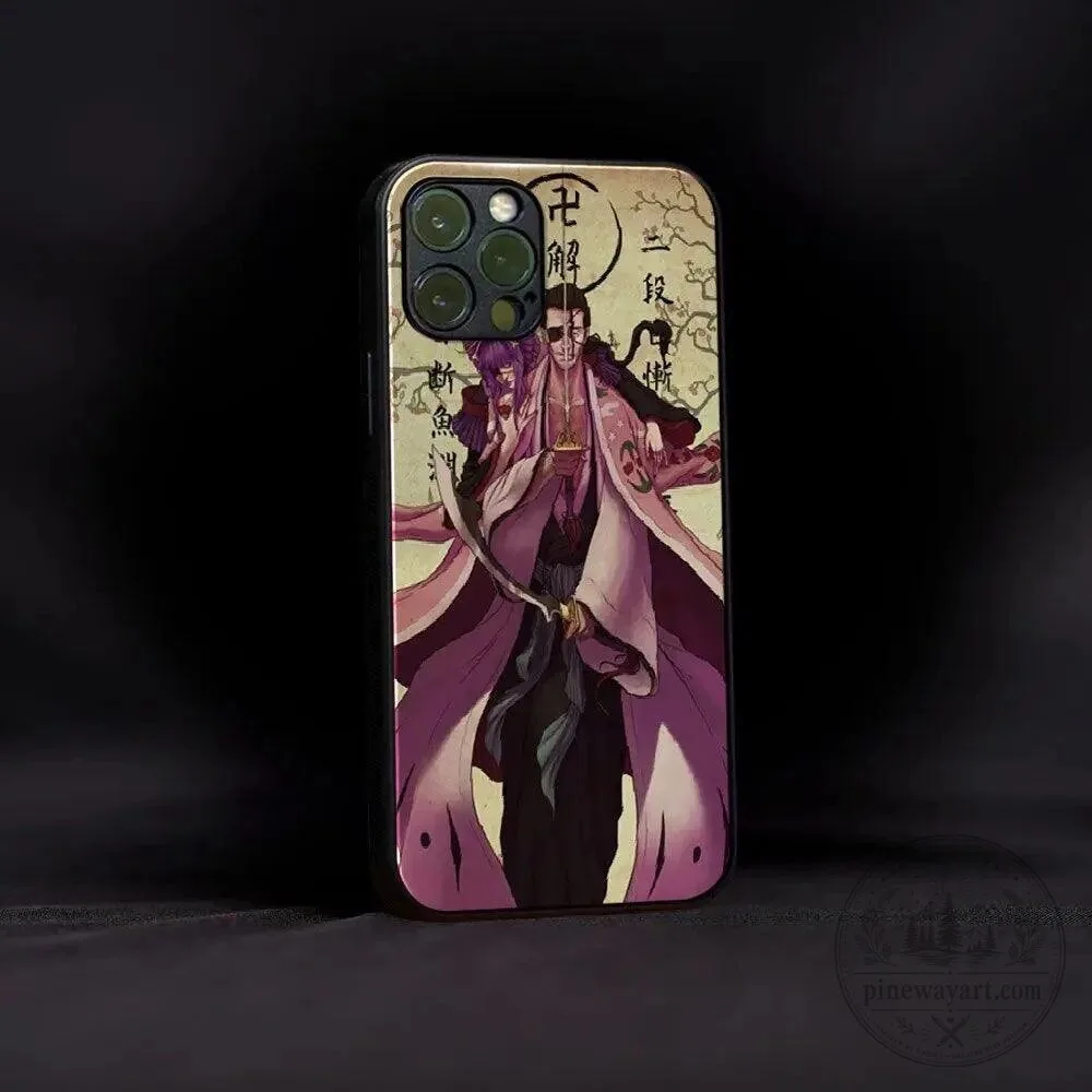 Bleach Shunsui Kyoraku Anime Character Art Phone Case
