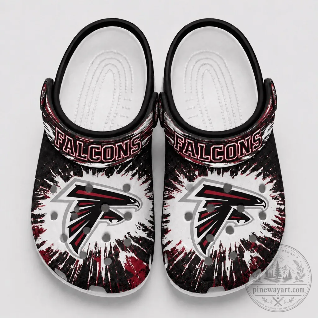 Atlanta Falcons National Football League Splash Burst Fan Shoes Atlanta Falcons National Football League Splash Burst Fan Shoes