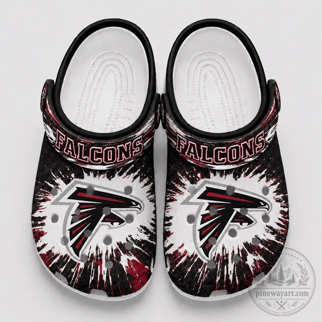 Atlanta Falcons National Football League Splash Burst Fan Shoes 5 Atlanta Falcons National Football League Splash Burst Fan Shoes