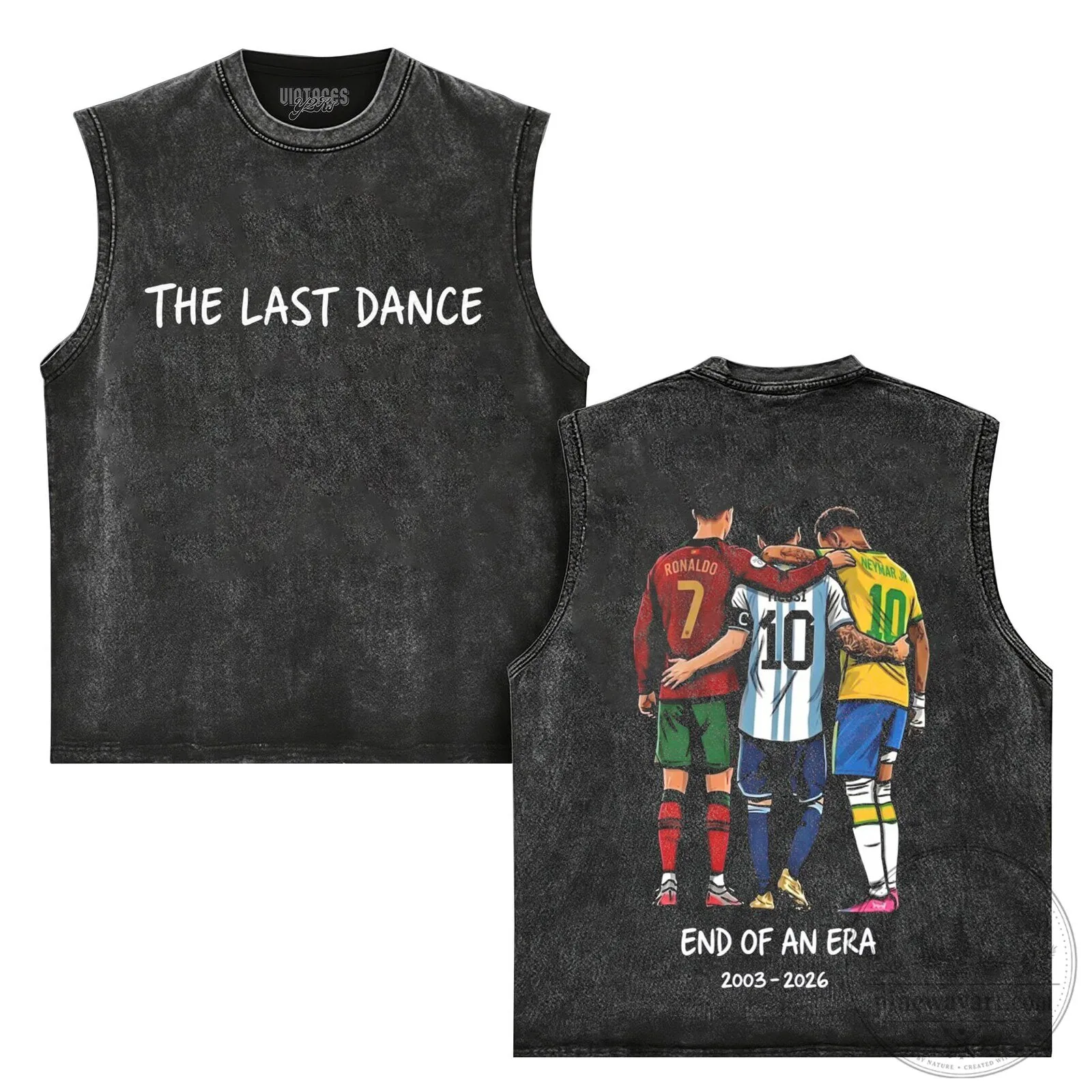 Ronaldo Messi Neymar The Last Dance End of an Era 2003-2026 Black T-Shirt 9 Ronaldo Messi Neymar The Last Dance End of an Era 2003-2026 Black T-Shirt