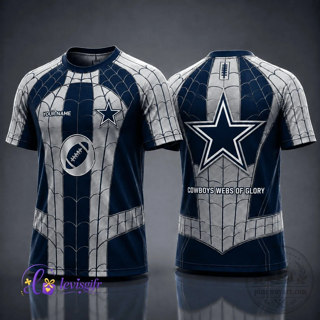 Dallas Cowboys Football Spider-Man Personalized T-Shirt 5 Dallas Cowboys Football Spider-Man Personalized T-Shirt