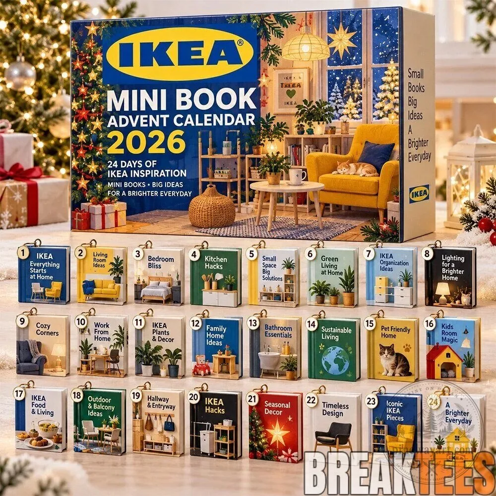 IKEA Mini Book Advent Calendar 2026 Holiday Home Inspiration