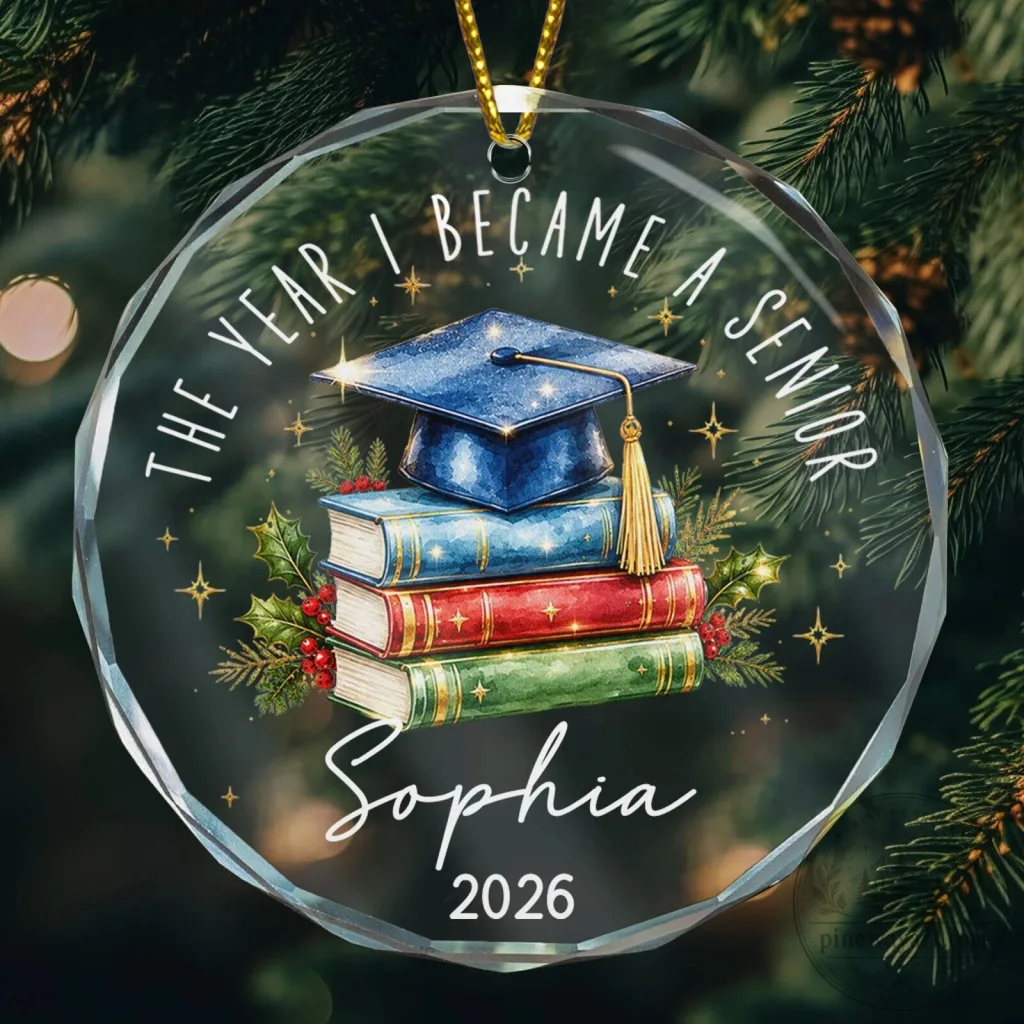 Personalized Graduation Keepsake Ornament for Senior Class of 2026 Personalized Graduation Keepsake Ornament for Senior Class of 2026