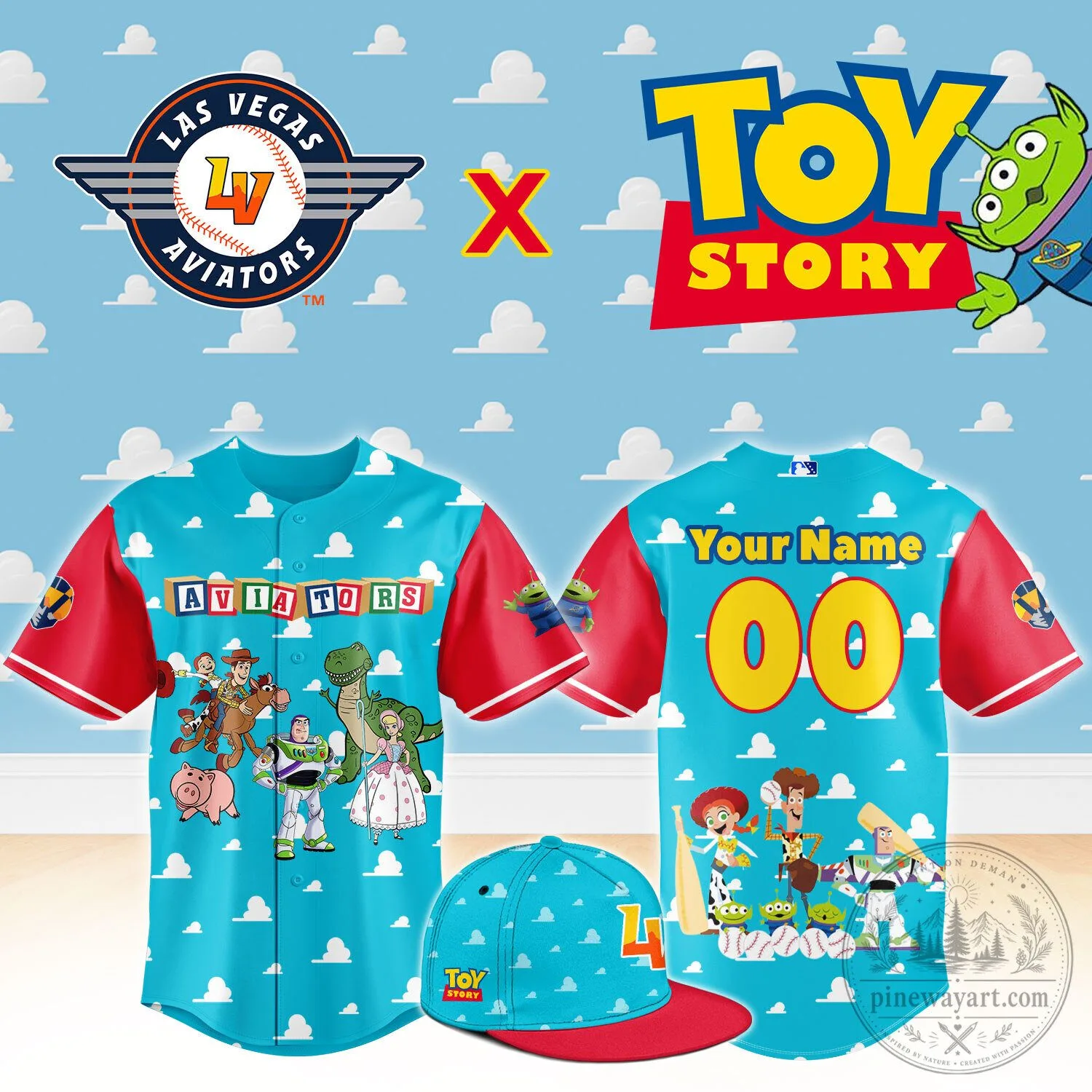__LVA Toy Story Night Limited Custom Jersey