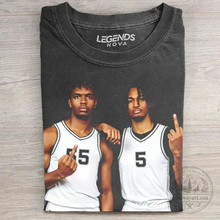 Harrison Ingram and Stephon Castle Basketball Players T-Shirt