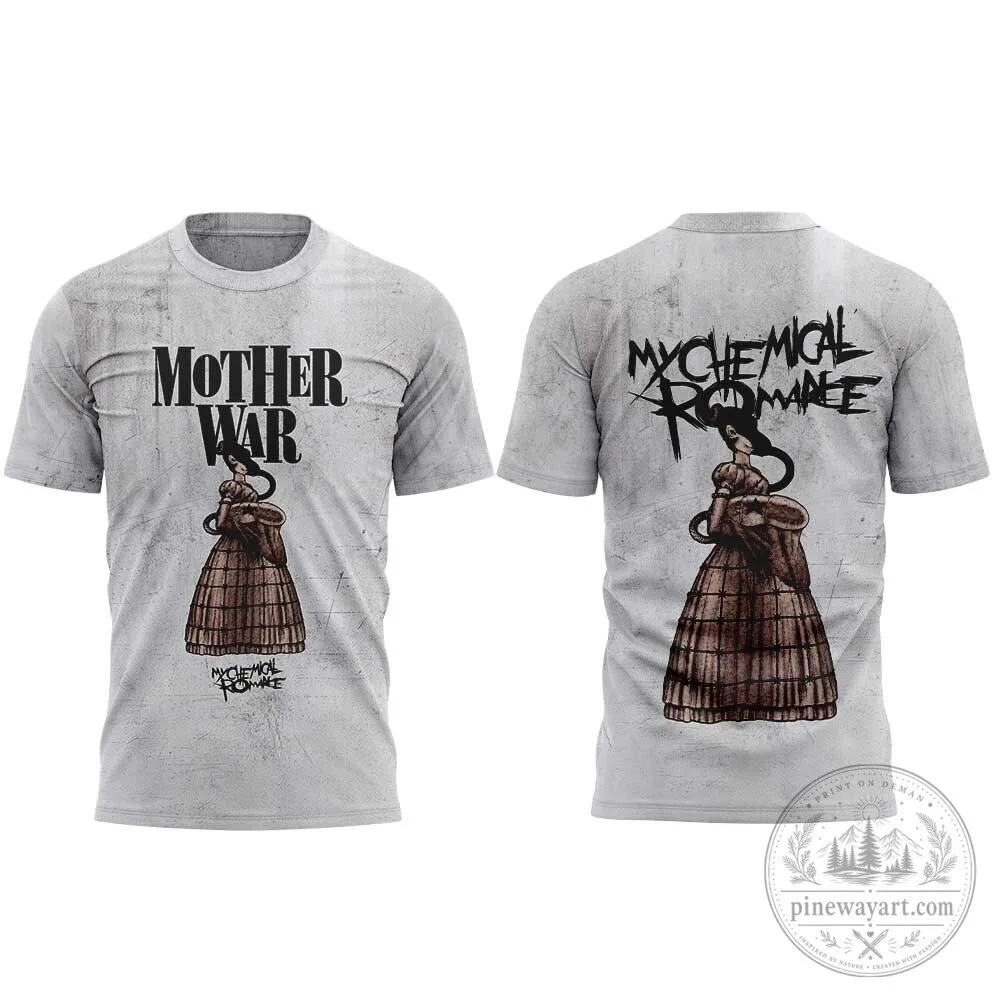 My Chemical Romance The Black Parade Mother War T-Shirt 7 My Chemical Romance The Black Parade Mother War T-Shirt