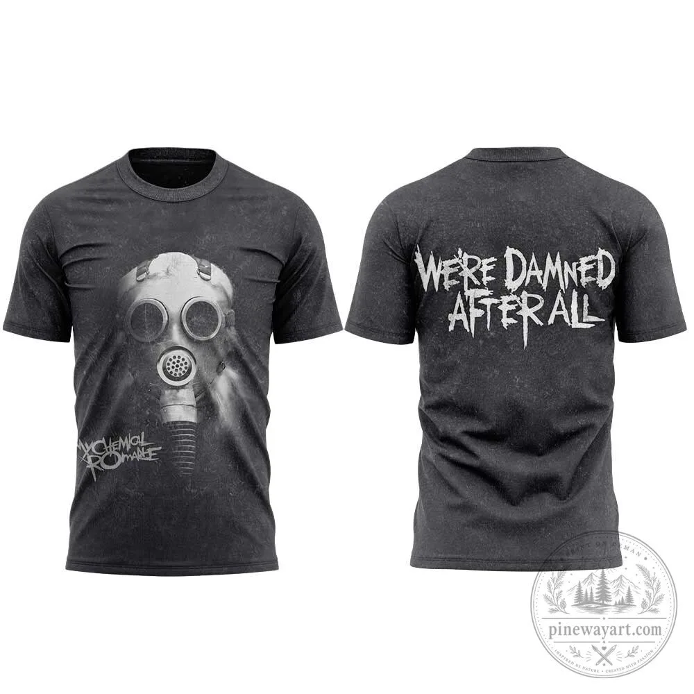 Gas Mask Graphic Tee from My Chemical Romance - The Black Parade Edition 7 Gas Mask Graphic Tee from My Chemical Romance - The Black Parade Edition