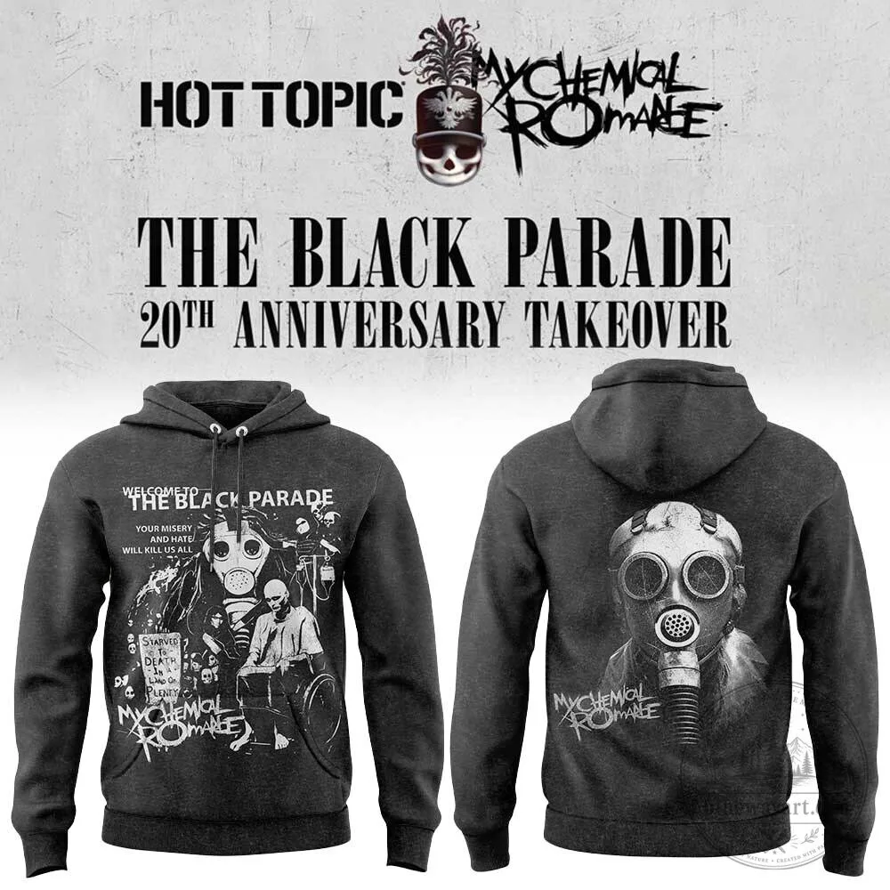 My Chemical Romance The Black Parade Album Cover Artwork Hoodie 3 My Chemical Romance The Black Parade Album Cover Artwork Hoodie