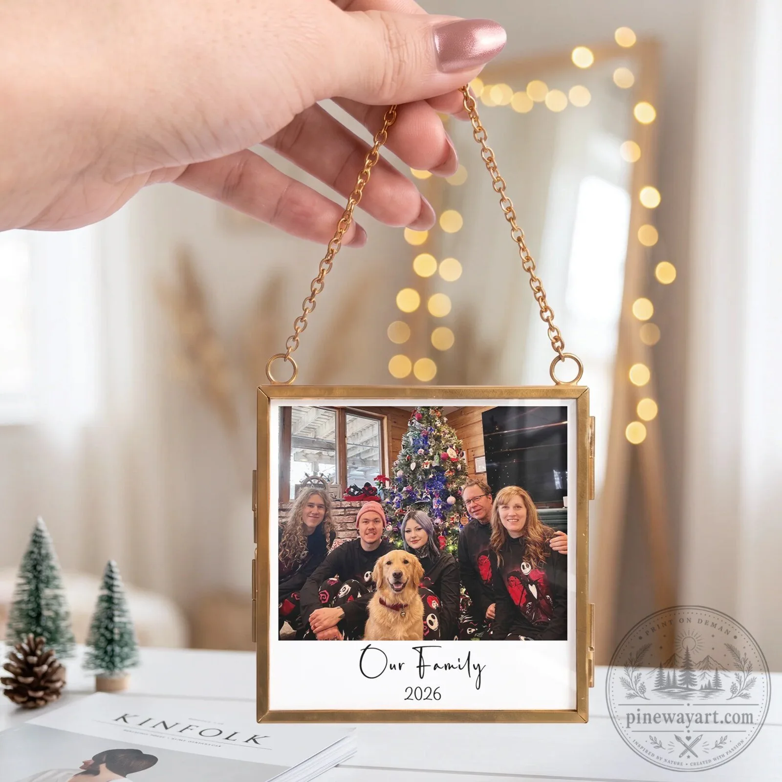 Custom Family Photo Frame "This Is Us" Personalized Christmas Ornament 10 Custom Family Photo Frame "This Is Us" Personalized Christmas Ornament