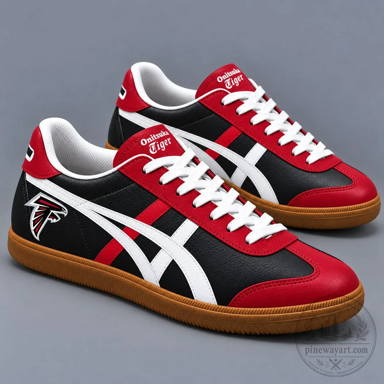 Atlanta Falcons National Football League Team Pride Onitsuka Tiger Shoes 2 Atlanta Falcons National Football League Team Pride Onitsuka Tiger Shoes