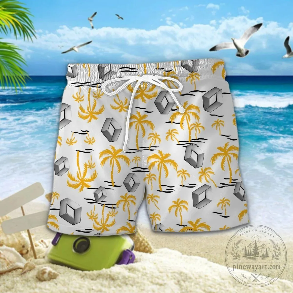 Renault Car Logo Palm Tree Pattern Summer Beach Hawaiian Shirt 8 Renault Car Logo Palm Tree Pattern Summer Beach Hawaiian Shirt
