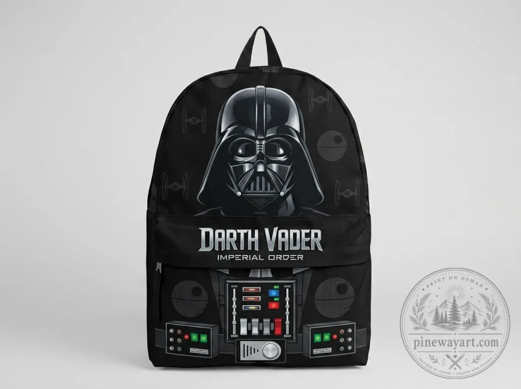 Darth Vader Imperial Order Star Wars Black Backpack Darth Vader Imperial Order Star Wars Black Backpack