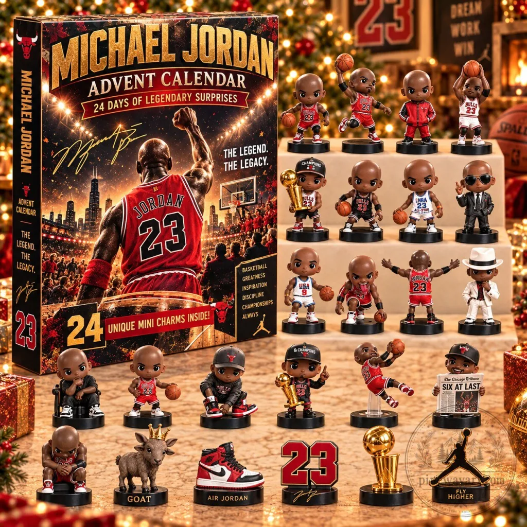 Michael Jordan Chicago Bulls 24 Day Advent Calendar Michael Jordan Chicago Bulls 24 Day Advent Calendar
