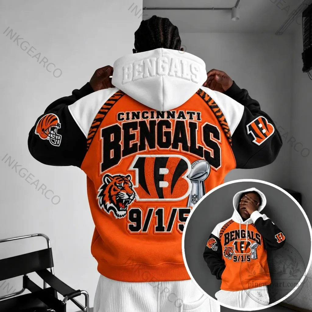 Cincinnati Bengals Super Bowl LVI Champions Football Team Hoodie Cincinnati Bengals Super Bowl LVI Champions Football Team Hoodie