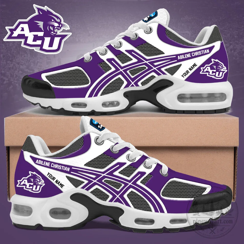 Abilene Christian Wildcats Personalized Air Max Plus Sneakers